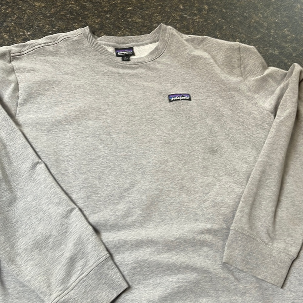 Patagonia organic cotton crewneck sweater